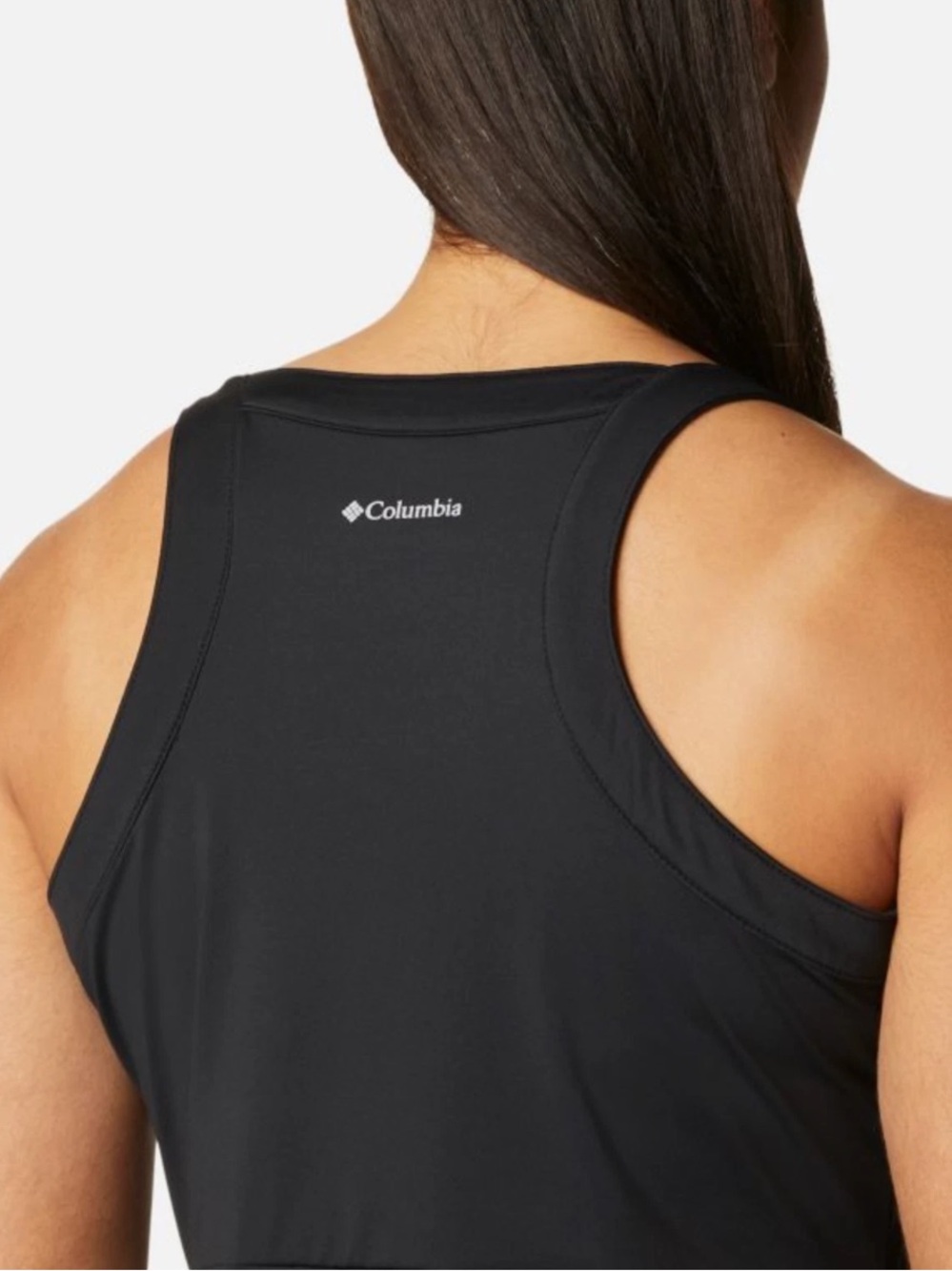 Women’s Columbia Omniwick Simple Black Tank Dress Size Medium - Picture 4 of 8